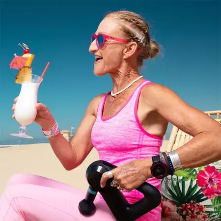 GOODR Okulary przeciwsłoneczne OG Flamingos on a Booze Cruise