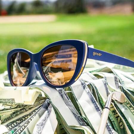 GOODR Okulary przeciwsłoneczne sportowe RUNWAY Mind the Wage Gap Wedge