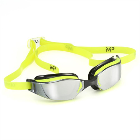 MP Okularki pływackie XCEED Mirror żółte/ lustrzane
