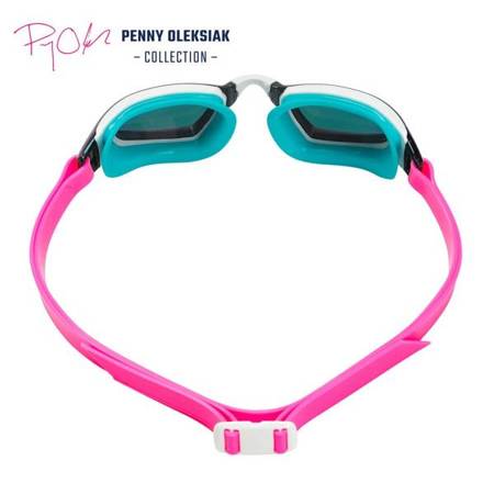 MP Okularki pływackie XCEED Titanium Pink  Mirror Lens/ Turquise 