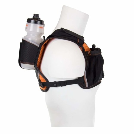 ORANGE MUD Plecak biegowy z bidonami HYDRA Vest Pack 2 czarno-pomarańczowy