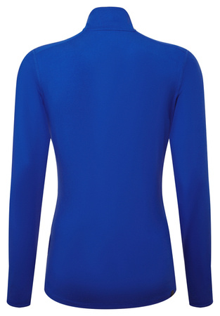 RONHILL Bluza biegowa damska CORE THERMAL 1/2 ZIP TEE cobalt/thistle