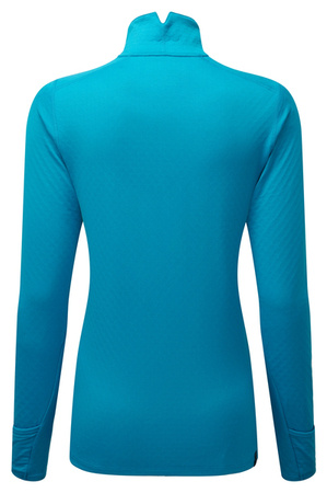 RONHILL Bluza biegowa damska TECH PRISM 1/2 ZIP TEE niebieska