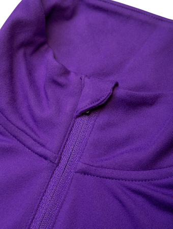 RONHILL Bluza biegowa damska TECH REFLECT 1/2 ZIP regal purple/reflect