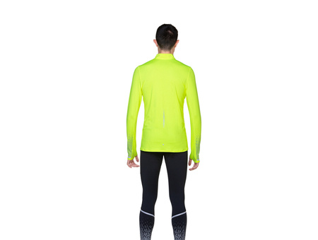 RONHILL Bluza biegowa męska TECH REFLECT 1/2 ZIP fluo yellow/reflect