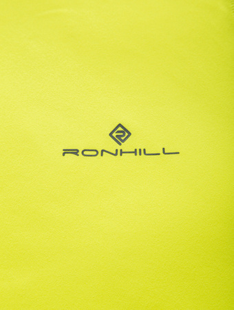 RONHILL Bluza biegowa męska TECH REFLECT 1/2 ZIP fluo yellow/reflect