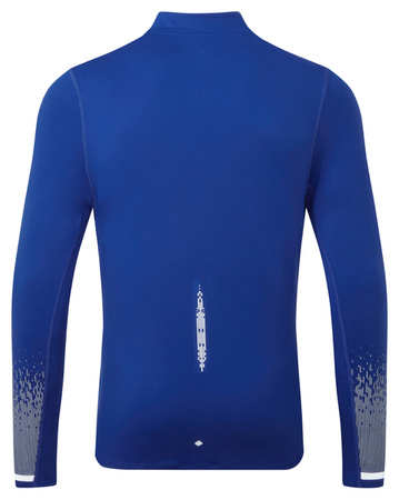 RONHILL Bluza biegowa męska TECH REFLECT 1/2 ZIP ocean/reflect