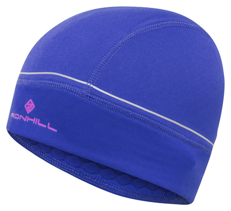 RONHILL Czapka biegowa PRISM BEANIE cobalt/thistle