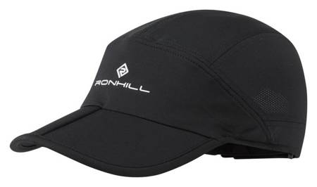 RONHILL Czapka biegowa SPLIT AIR-LITE CAP czarna