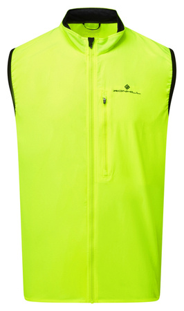 RONHILL Kamizelka biegowa męska CORE GILET fluo yellow/black