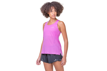 RONHILL Koszulka biegowa damska TECH RACE VEST fuchsia/honeydew