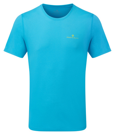 RONHILL Koszulka biegowa męska CORE S/S TEE błękitna