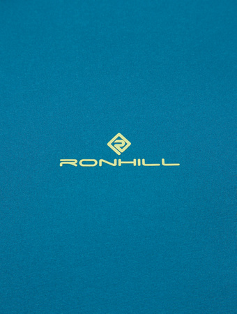 RONHILL Koszulka biegowa męska CORE S/S TEE deep teal/acid