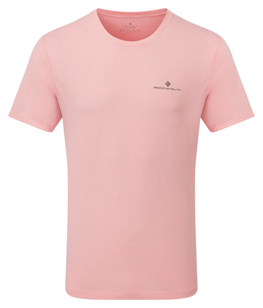RONHILL Koszulka biegowa męska CORE S/S TEE różowa