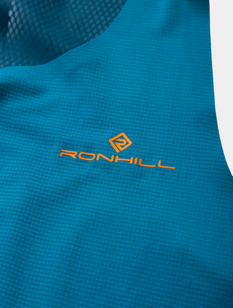 RONHILL Koszulka biegowa męska TECH RACE VEST petrol/legion blue