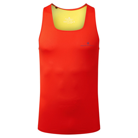 RONHILL Koszulka biegowa męska TECH REVIVE RACER VEST flame/solar