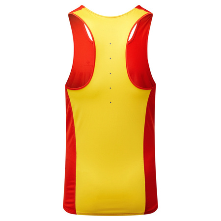 RONHILL Koszulka biegowa męska TECH REVIVE RACER VEST flame/solar