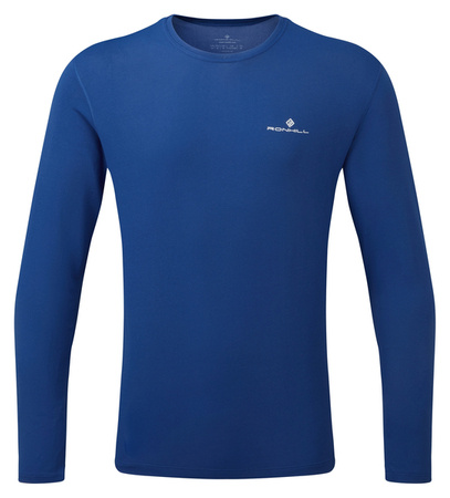 RONHILL Koszulka biegowa z długim rękawem męska CORE L/S TEE niebieska
