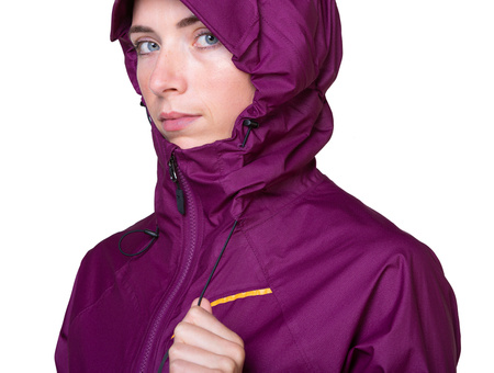 RONHILL Kurtka biegowa damska TECH FORTIFY JACKET blackcurrant/mango