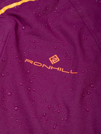 RONHILL Kurtka biegowa damska TECH FORTIFY JACKET blackcurrant/mango