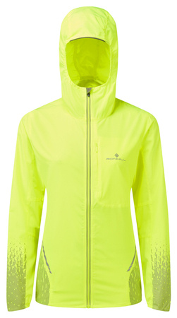 RONHILL Kurtka biegowa damska TECH REFLECT JACKET fluo yellow/reflect