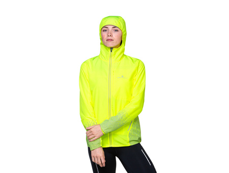 RONHILL Kurtka biegowa damska TECH REFLECT JACKET fluo yellow/reflect