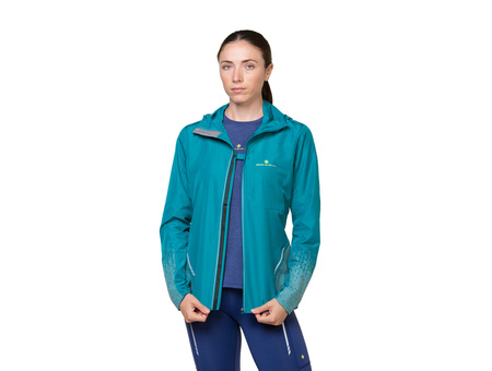 RONHILL Kurtka biegowa damska TECH REFLECT JACKET marine/reflect