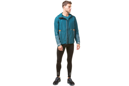 RONHILL Kurtka biegowa męska TECH AFTERHOURS JACKET deep lagoon