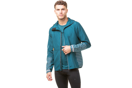 RONHILL Kurtka biegowa męska TECH AFTERHOURS JACKET deep lagoon