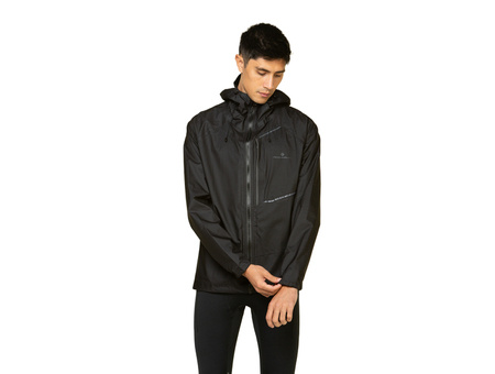 RONHILL Kurtka biegowa męska TECH FORTIFY JACKET all black