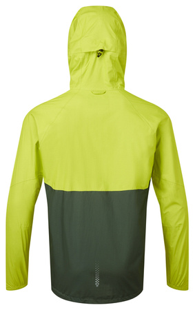 RONHILL Kurtka biegowa męska TECH FORTIFY JACKET dark sage/acid