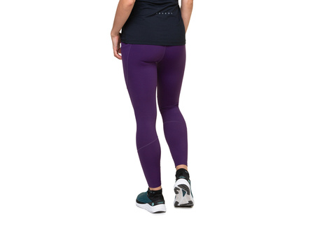 RONHILL Legginsy biegowe damskie TECH TIGHT damson