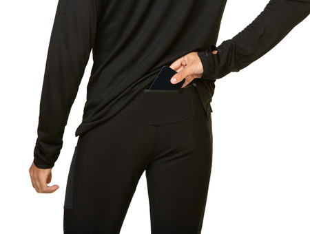 RONHILL Legginsy biegowe męskie TECH WINTER TIGHT all black