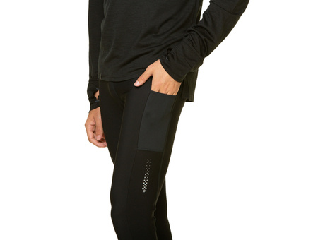 RONHILL Legginsy biegowe męskie TECH WINTER TIGHT all black