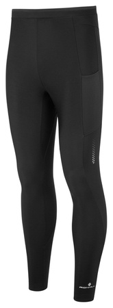 RONHILL Legginsy biegowe męskie TECH WINTER TIGHT all black