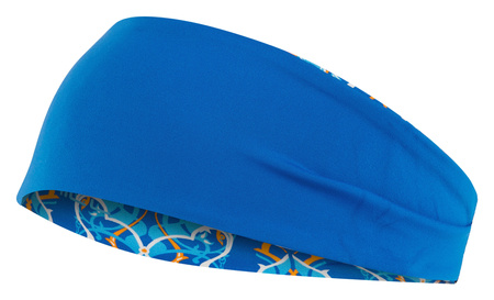 RONHILL Opaska na głowę dwustronna REVERSIBLE CONTOUR HEADBAND niebieska