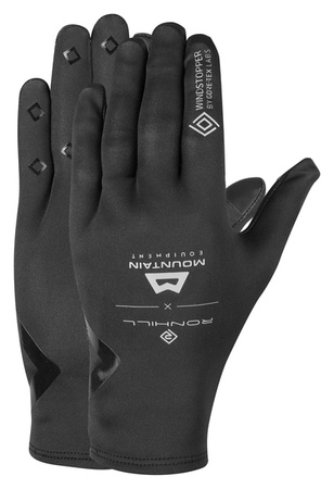 RONHILL Rękawiczki biegowe GORE-TEX WINDSTOPPER GLOVE all black