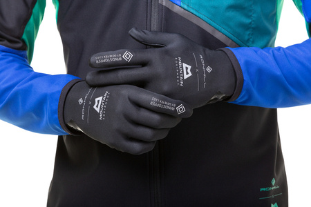 RONHILL Rękawiczki biegowe GORE-TEX WINDSTOPPER GLOVE all black