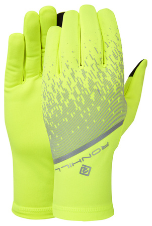 RONHILL Rękawiczki biegowe REFLECT GLOVE fluo yellow/reflect