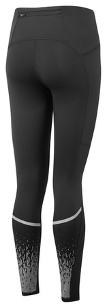 RONHILL Spodnie biegowe damskie TECH REFLECT TIGHT black/reflect