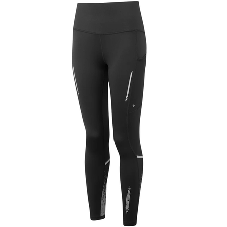 RONHILL Spodnie biegowe damskie TECH REFLECT TIGHT black/reflect