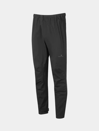 RONHILL Spodnie biegowe wodoodporne UNISEX TECH FORTIFY PANTS all black