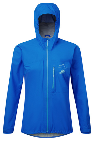 RONHILL Wodoodporna kurtka biegowa damska TECH GORE-TEX MERCURIAL JACKET electric blue/aquamint