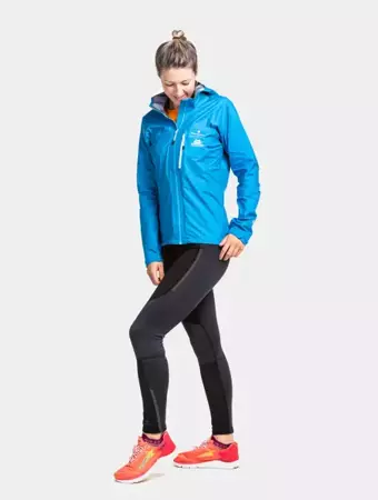 RONHILL Wodoodporna kurtka biegowa damska TECH GORE-TEX MERCURIAL JACKET niebieska