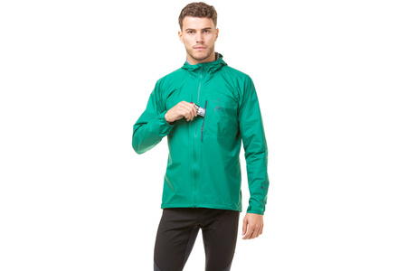 RONHILL Wodoodporna kurtka biegowa męska TECH GORE-TEX MERCURIAL JACKET deep lawn