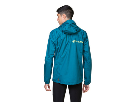 RONHILL Wodoodporna kurtka biegowa męska TECH GORE-TEX MERCURIAL JACKET deep teal/acid