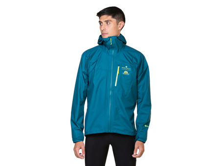 RONHILL Wodoodporna kurtka biegowa męska TECH GORE-TEX MERCURIAL JACKET deep teal/acid