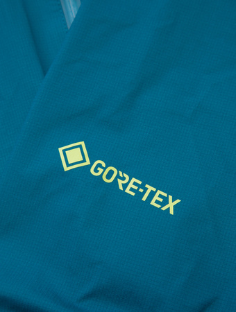 RONHILL Wodoodporna kurtka biegowa męska TECH GORE-TEX MERCURIAL JACKET deep teal/acid