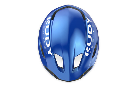 RUDY PROJECT Kask rowerowy NYTRON blue metal shiny