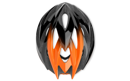 RUDY PROJECT Kask rowerowy RUSH czarno-pomarańczowy